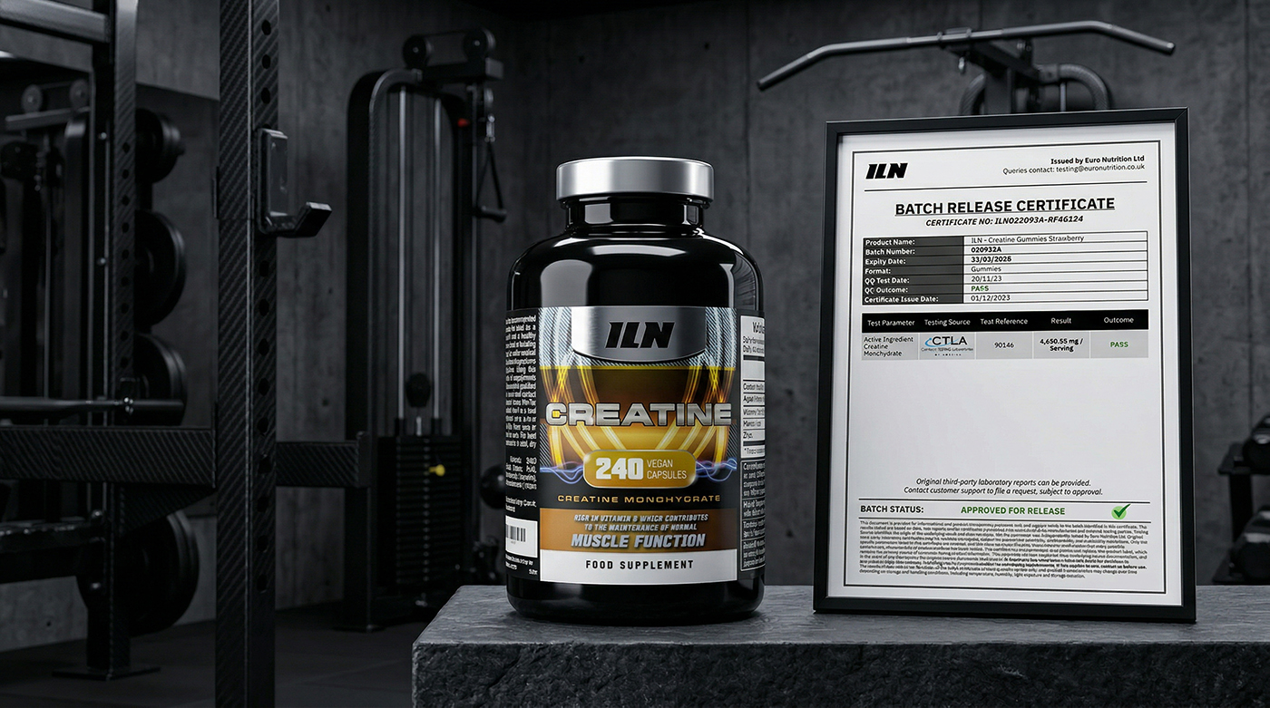 Iron Labs Nutrition Batch Testing